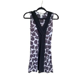 White House Black Market Dress Floral Sleeveless Party Dress S‎